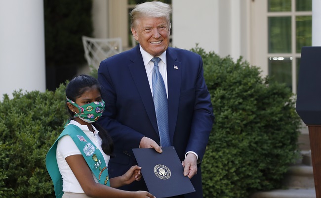 Sravya Annappareddy Honored at White House